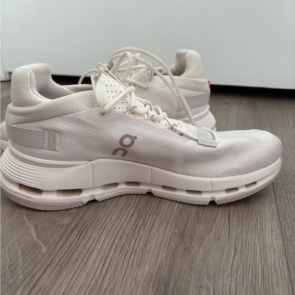 On Cloudnova 2 Women's Lifestyle Shoe White & Orchid - 9.5 Women's - Picture 11 of 13